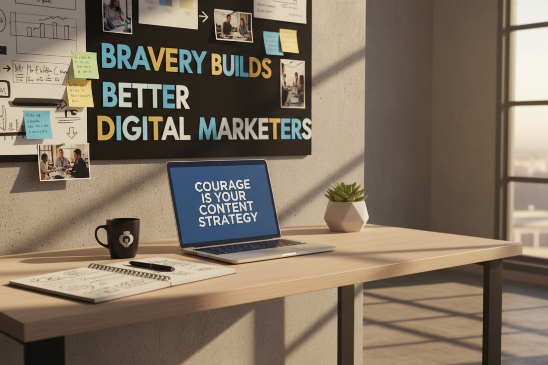 Courage is Your Content Strategy — How Bravery Builds Better Digital Marketers