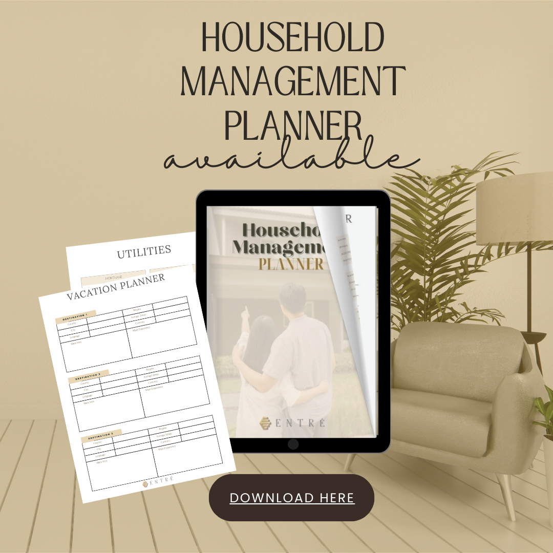 Household Management Planner [Digital & Printable]
